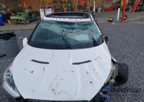 2013 Hyundai Veloster Turbo W/Black z USA, uszkodzony, nr VIN KMHTC6AE7DU097807